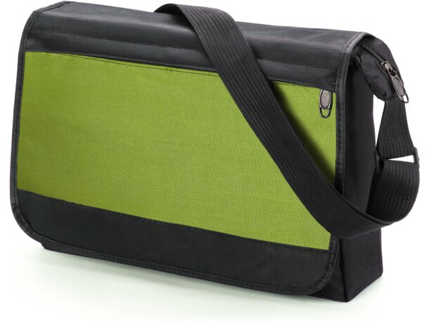 Bandolera de poliéster con bolsillo exterior barata