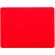 Salvamantel individual de fieltro rojo personalizada