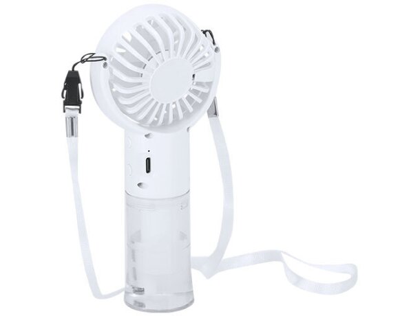 Ventilador vaporizador Youri con bruma y batería recargable detalle 3