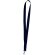 Lanyard con enganche metálico negro