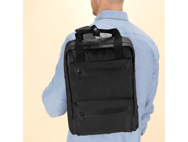 Mochila Flipex con compartimentos acolchados para portátil detalle 2