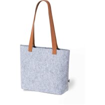 Bolsa de playa Kompul en fieltro RPET reciclado con asas reforzadas