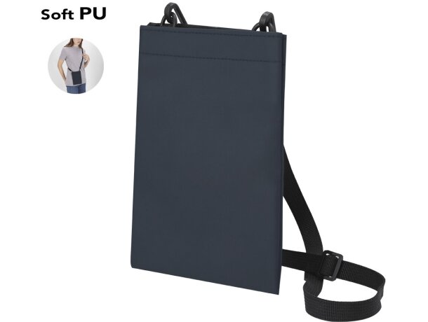 Portatodo Crustyn de PU con cierre de velcro y cinta ajustable detalle 1