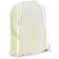 Spook mochila saco con cuerdas merchandising blanca