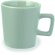 Tazas con asa cuadrada cerámica Maiba Verde