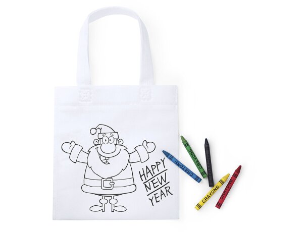 Bolsa Wistick de Navidad para colorear grabada