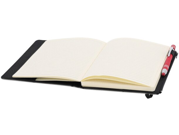 Bloc notas con funda Katz RPET reciclado y bolsillo detalle 4