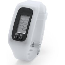 Reloj de silicona para deportistas personalizado blanco