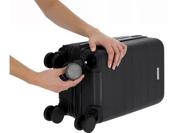 Trolley Loire de ABS rígido con ruedas extraíbles detalle 9