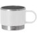Taza Blakent de PP y acero inoxidable reciclado 140ml Blanco