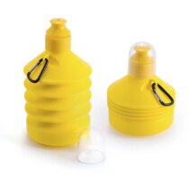 Bidón deportivo plegable 600 ml personalizado blanco Bidón deportivo plegable 600 ml personalizado blanco