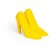 Zapatos de silicona para móvil Amarillo