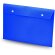 Portadocumentos Alice con cierre de clip en varios colores personalizado azul