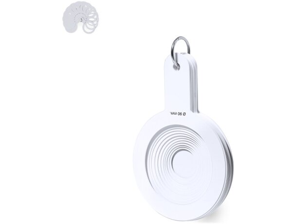 Calibrador Miant con 8 plantillas graduales de medición detalle 1