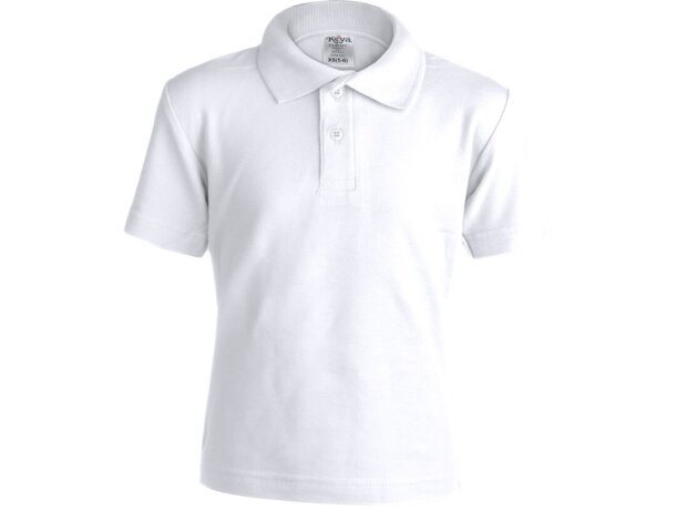 Polo Niño Blanco "keya" Yps180