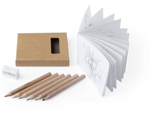 Estuche con 8 piezas para pintar personalizado