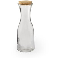 Botella Lonpel de cristal con logo