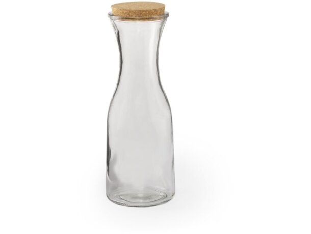 Botella Lonpel de cristal con logo