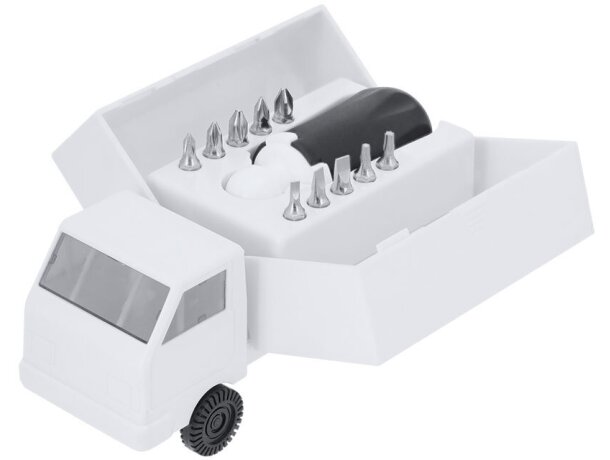 Set herramientas Fibrex con 15 accesorios en estuche camión detalle 3