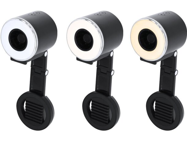 Anillo de luz ventilador Tangix con soporte magnético extensible detalle 3
