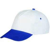 Gorras de algodón 5 paneles de colores