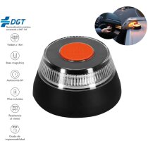 Luz emergencia V16 geolocalizada homologada DGT