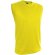 Camiseta técnica sin mangas 135 gr amarilla