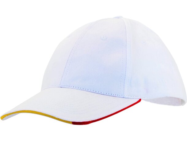 Gorra de algodón con colores nacionales personalizada Gorra de algodón con colores nacionales personalizada