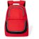 Mochila infantil publicitaria con cintas acolchadas de poliéster rPET Storil Rojo