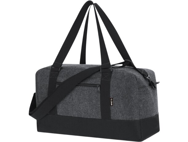 Bolso Yusof en fieltro RPET reciclado con bandolera ajustable detalle 2