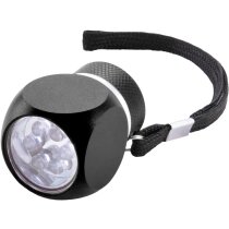 Linterna original con 6 luces led negra