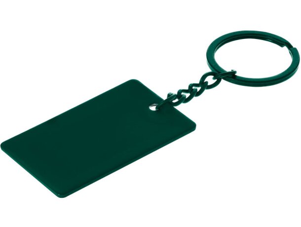 Llavero Taraf de acero inoxidable con acabado gomoso detalle 8