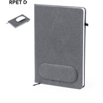 Libreta alfombrilla corporativa RPET 100 hojas ergonómica