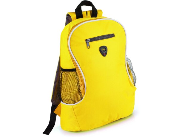 Mochila urbana con bolsillos laterales de rejilla personalizado