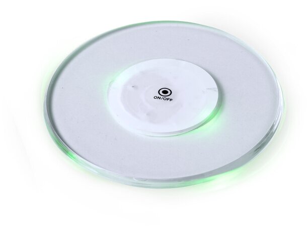 Posavasos luminoso Vitaly con LED multicolor personalizable detalle 6