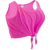 Camiseta Slem anudada de mujer sin mangas Camiseta Slem anudada de mujer sin mangas