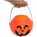 Cesta Halloween Cowel con forma de calabaza y asa integrada detalle 5
