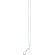 Lanyard de silicona blanco