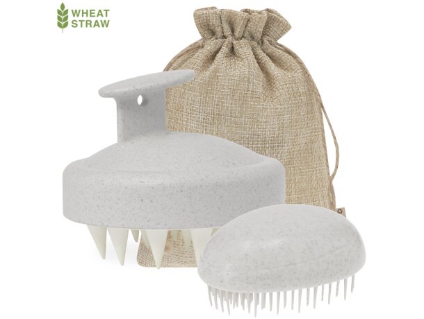Set Puxar cuidado personal cabello caña de trigo natural detalle 1