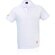Polo técnico unisex detalles bandera blanco merchandising