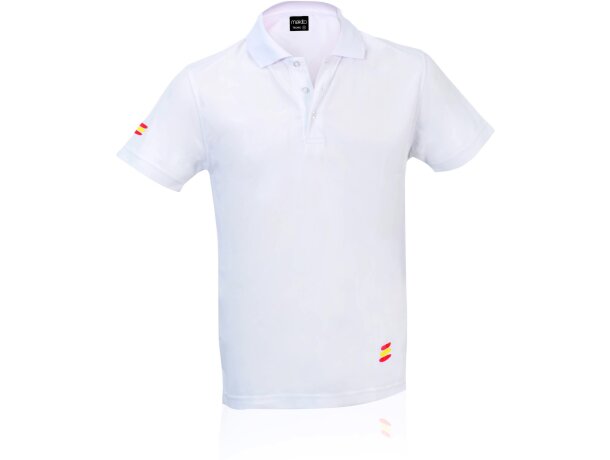 Polo Tecnic Bandera técnico unisex detalles bandera