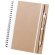 Libreta De Cartón Reciclado Para Bodas Tunel Blanco