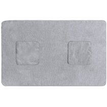 Toalla poliéster con funda para manos