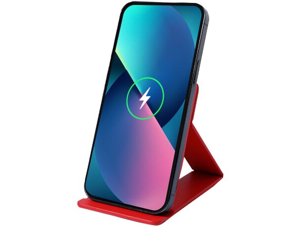 Cargador inalámbrico magnético Zirnal con soporte plegable detalle 3