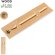 Lápiz de madera personalizado con cápsula de semillas de pino Etesio detalle 1