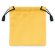 Bolsa pequeña de poliéster en varios colores amarilla