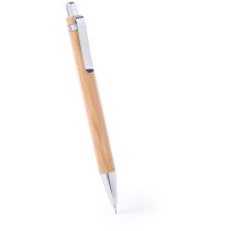 Set Heleon bambú natural bolígrafo y portaminas escritura