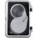 Lupa Rindex 20x metal plateado plegable con estuche acolchado Plateado