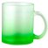 Taza de cristal acabado mate 350ml Osaka Verde