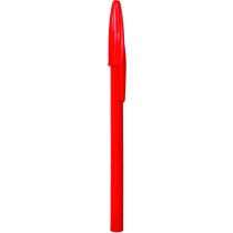 Bolígrafo con tapa rojo